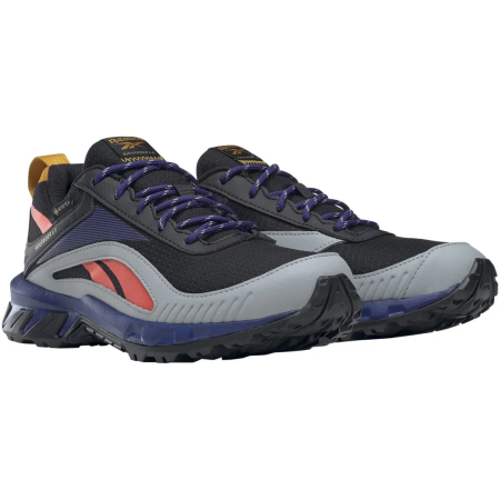 Кроссовки Кроссовки женские Reebok Ridgerider 6 GTX core black/bold purple/orange flare Артикул GX22479.5, GX224710, GX22479, GX22477, GX22478.5, GX224710.5