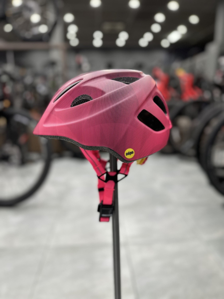 Шлем детский Specialized Mio mips Cast Berry/Acid Pink Refraction (бордовый )