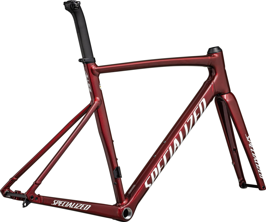 Рамы шоссе, гревел рама Specialized Allez Sprint 2024 Gloss Red Sky / White Артикул 70024-7049, 70024-7058, 70024-7054, 70024-7056, 70024-7052, 70024-7061