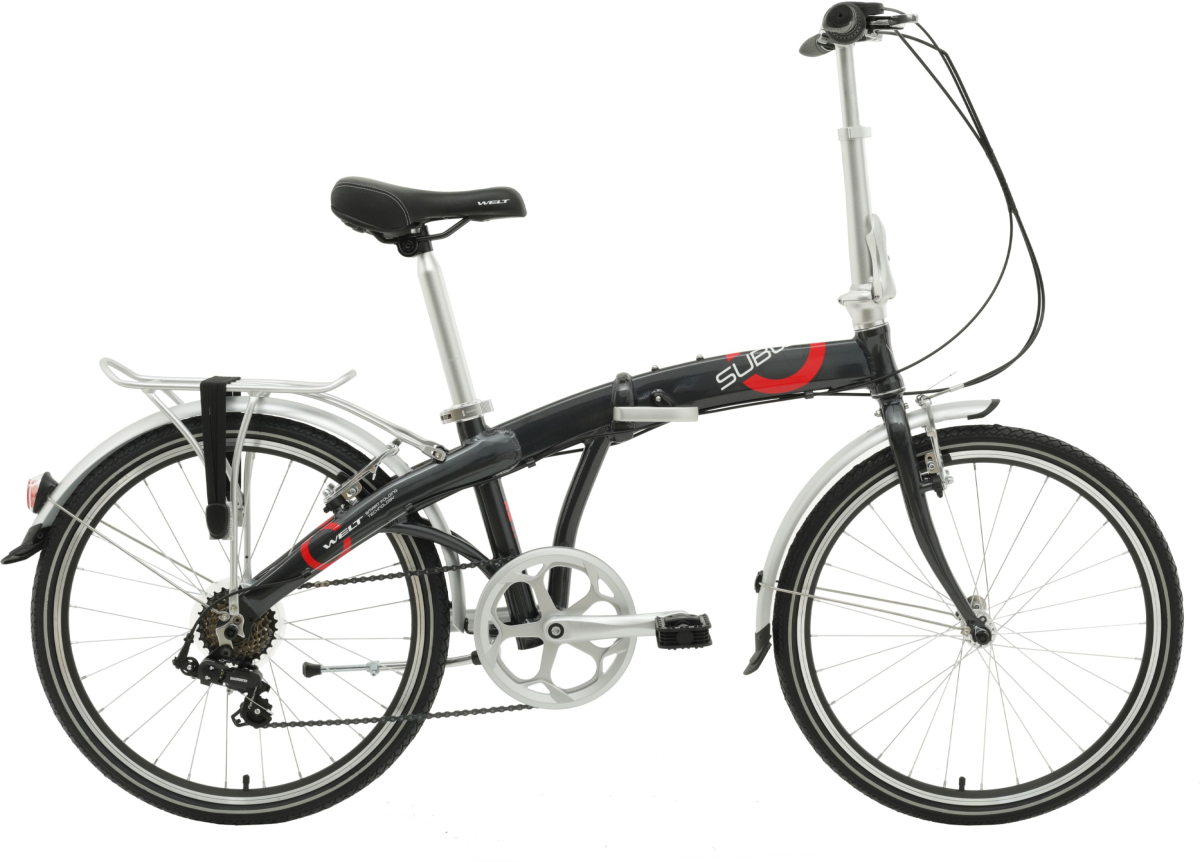 Складные велосипеды Welt Subway 24 2023 серый Артикул 9333725708779