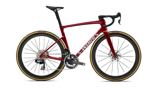 Specialized S-Works Tarmac SL9 AXS 2027 Gloss Ruby Metallic / White Silver Metallic