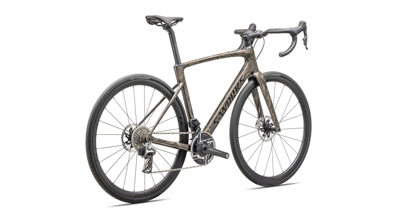 S-WORKS велосипеды шоссе Specialized S-Works Roubaix SL8 - Sram Red AXS 2025 Gloss Toupe/Gunmetal Strata/Charcoal Артикул 94425-0252, 94425-0254, 94425-0258, 94425-0261, 94425-0249, 94425-0256