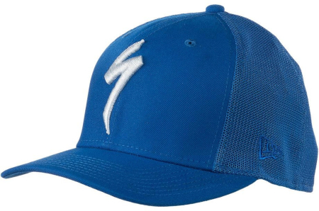 Шапки, кеппи, бейсболки Кепка Specialized New Era S-Logo Trucker Hat Cobalt Артикул 