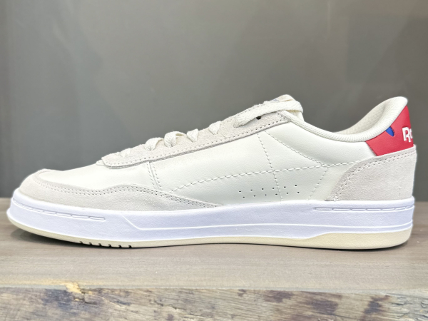 Кроссовки Кеды Reebok Court Peak alabaster/vector red/vector blue Артикул GX94345, GX943411.5, GX943411, GX943410.5