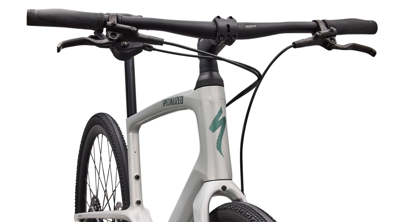 Городские велосипеды Specialized Sirrus X 5.0 2027 Gloss Dolomite Metallic / Fjord Metallic Frost Reflective Артикул 92427-3203, 92427-3206, 92427-3204