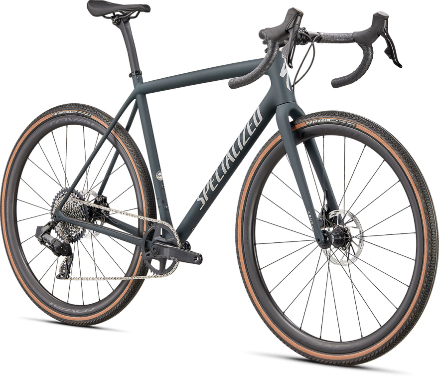 Циклокроссовые, внедорожные велосипеды Specialized Crux Expert 2022 Satin Forest / Light Silver Артикул 91422-3149, 91422-3161, 91422-3158, 91422-3156, 91422-3154, 91422-3152