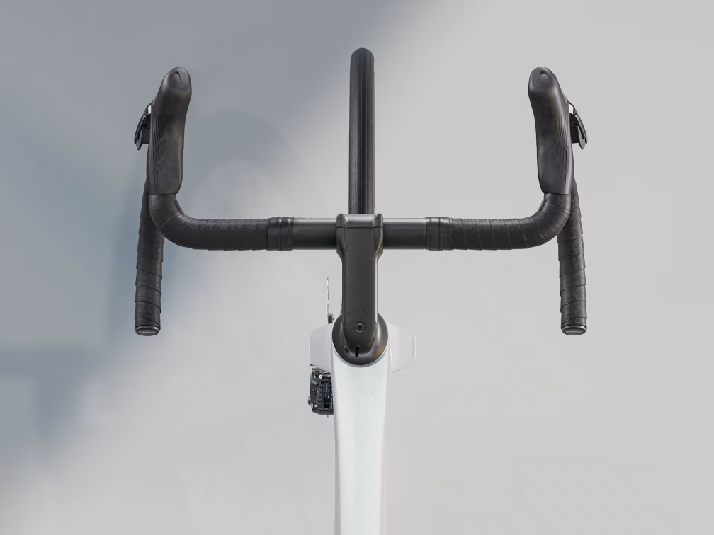 Шоссейные велосипеды Trek Madone SL 6 105 Di2 Gen 8 White Prismatic Артикул 5319984, 5319982, 5319983, 5319985