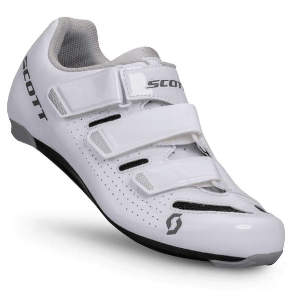 Велотуфли женские Scott Road Comp gloss white/gloss black