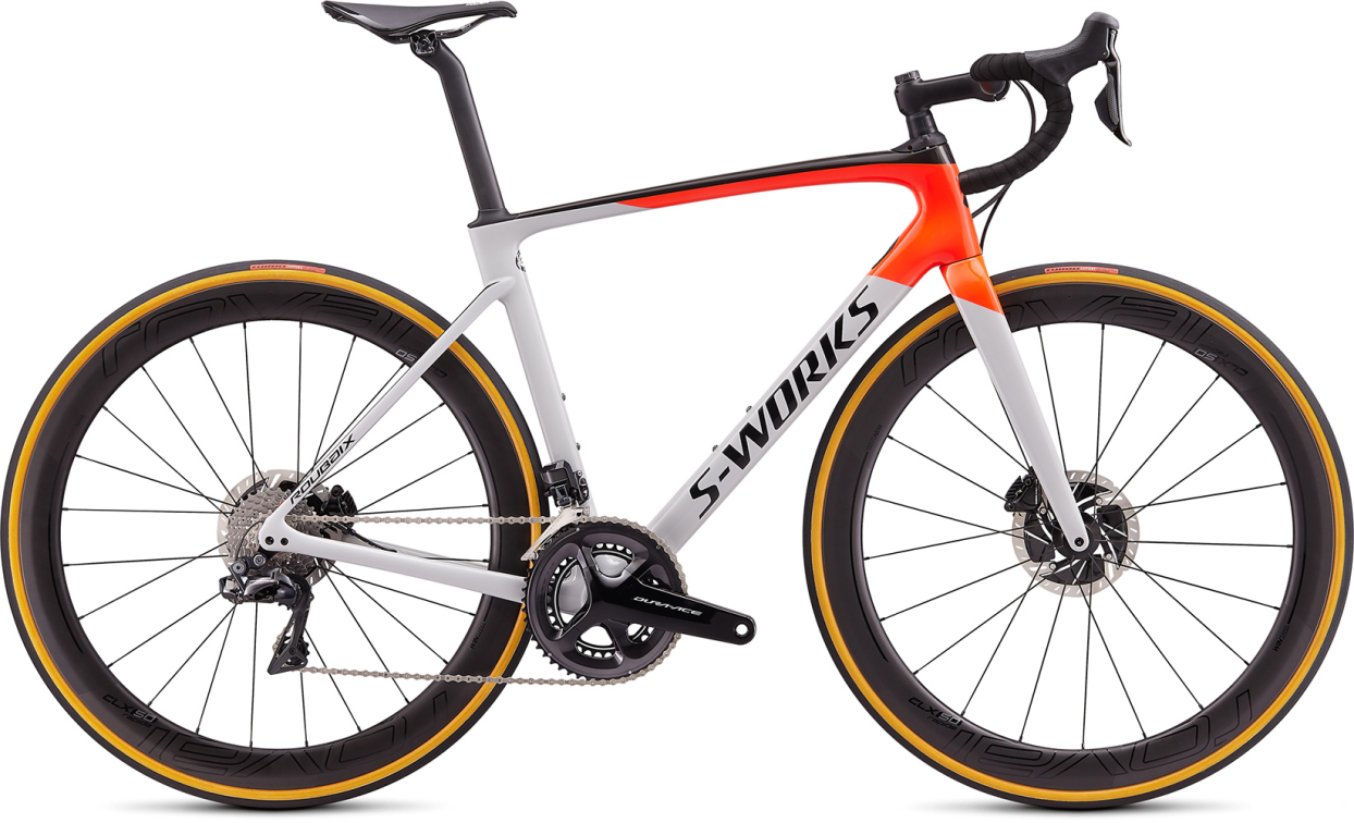 S-WORKS велосипеды шоссе Specialized S-Works Roubaix DI2 2020 серый-красный Артикул 94420-0054, 94420-0058, 94420-0052, 94420-0056, 94420-0049, 94420-0061