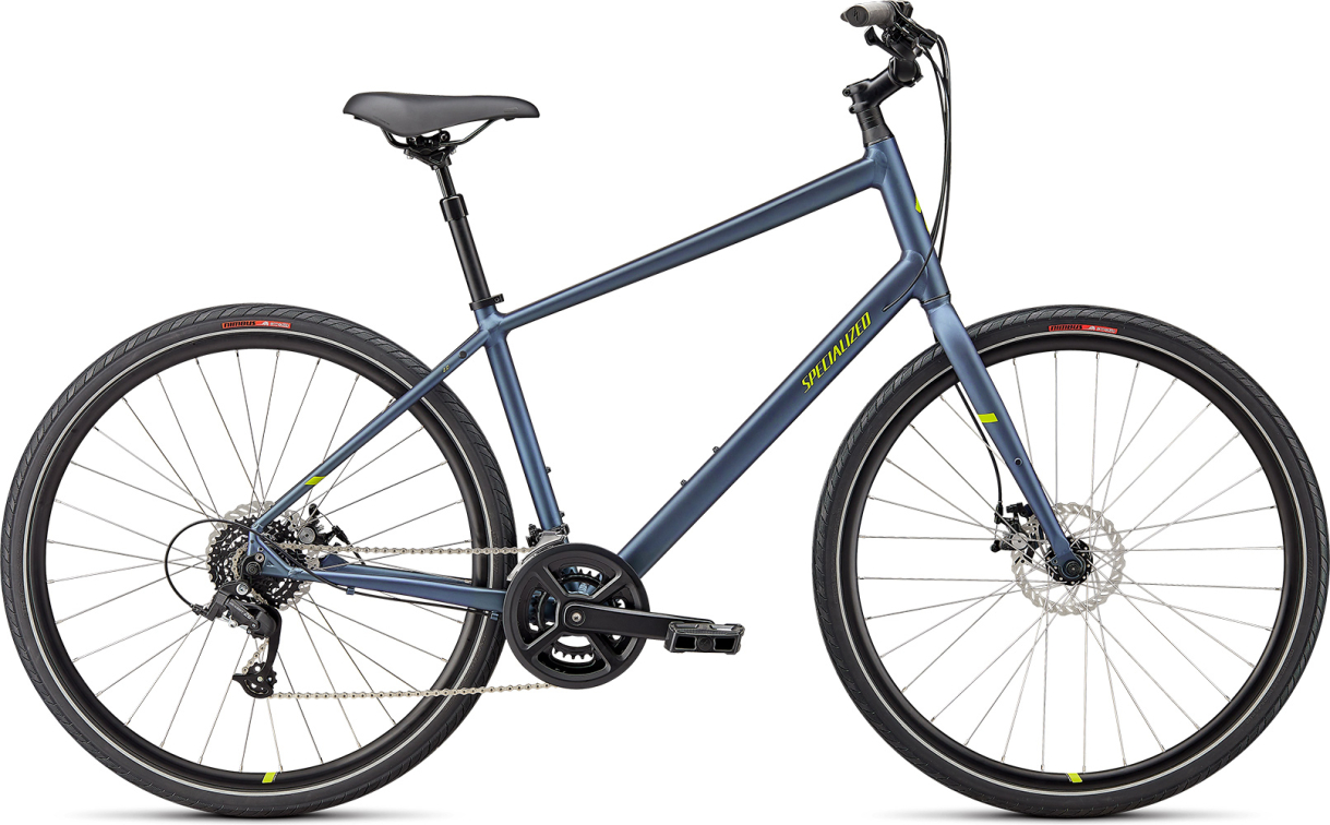 Городские велосипеды Specialized Crossroads 2.0 2022 Satin/Cast Battleship/ Hyper Reflective Артикул 92122-8204, 92122-8202, 92122-8203