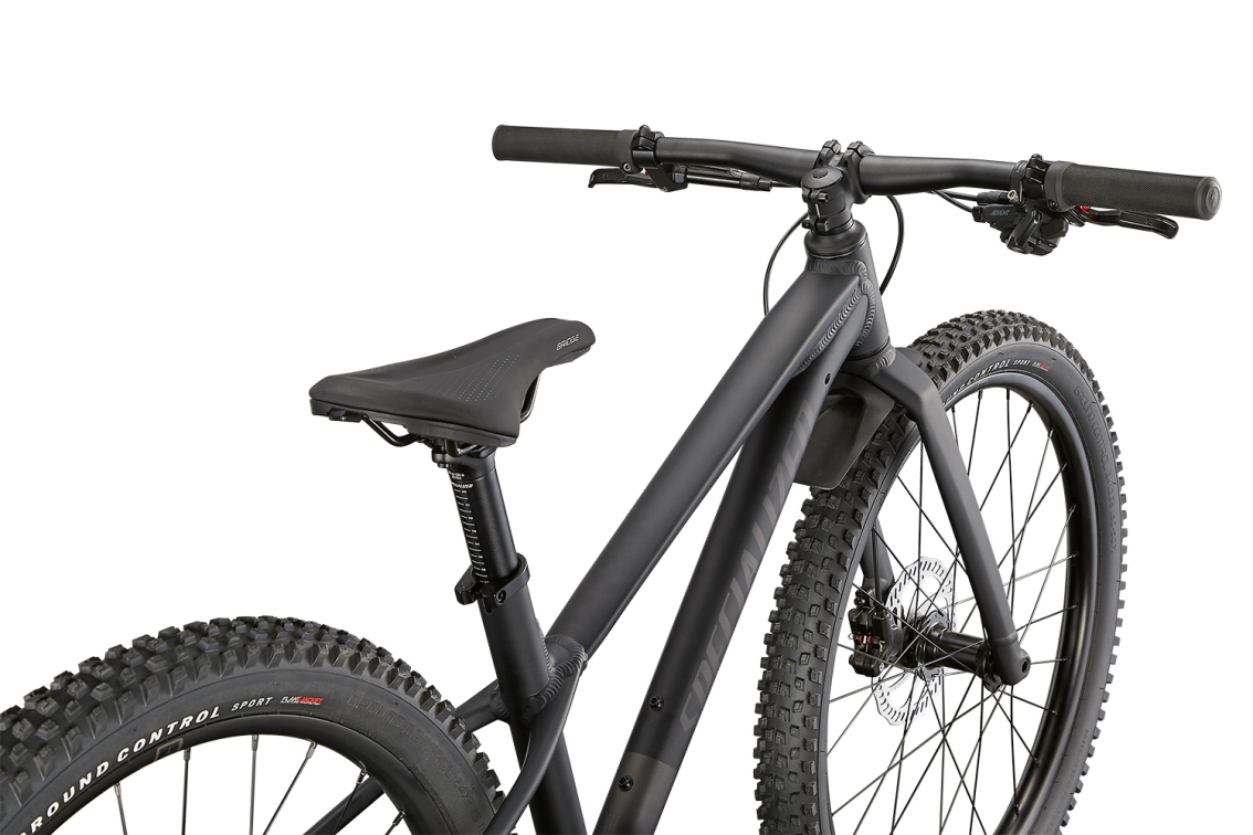 Подростковые,  для мальчиков, старше 8-ми лет Specialized Riprock 24 2022 Satin Cast Black/Smoke Артикул 96522-8711