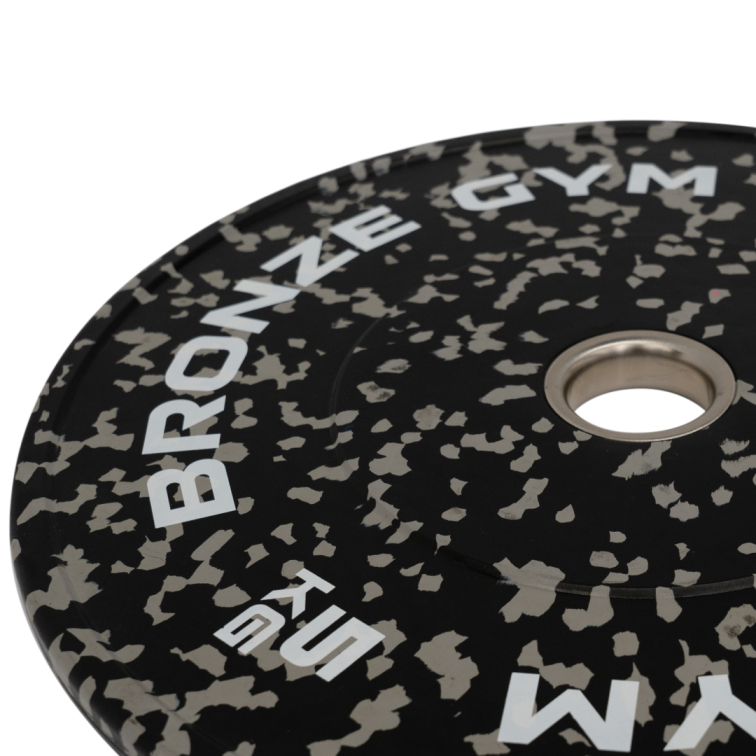 Диски обрезиненные Диск бамперный BRONZE GYM камуфляж серый 5 кг Артикул 