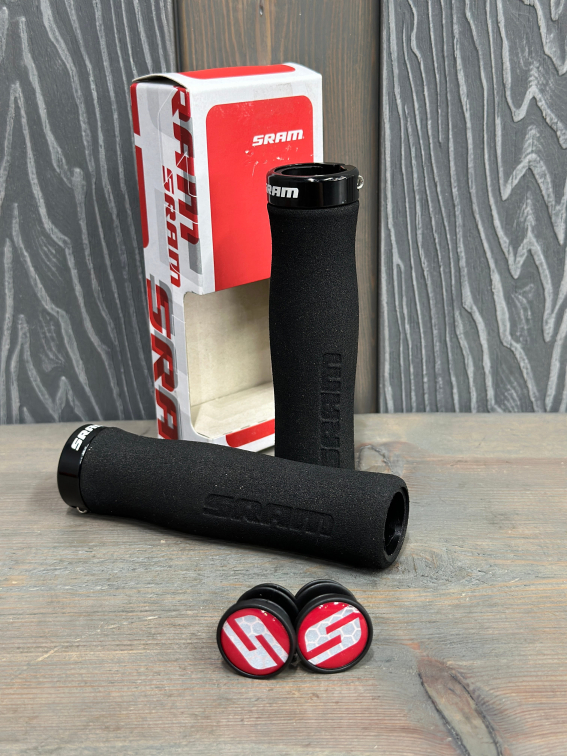 Грипсы, обмотка Грипсы SRAM Locking Contour Foam 129mm Black Артикул 