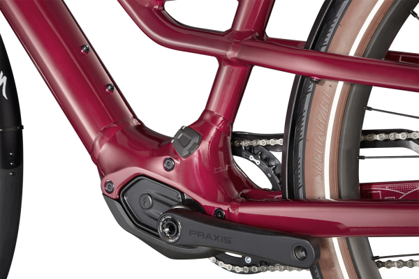 TURBO COMO - современный уровень комфорта Specialized Turbo Como SL 4.0 2022 Raspberry / Transparent Артикул 90121-5202, 90121-5204, 90121-5203