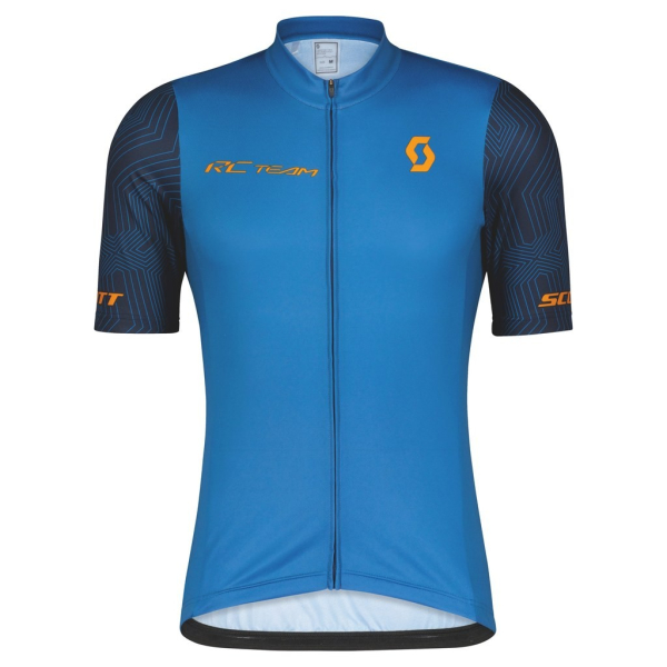 Джерси Scott RC Team 10 SS storm blue/copper orange