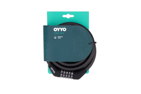Велосипедные замки Замок велосипедный OYYO CB33 с кодом 12х1500мм трос Артикул 