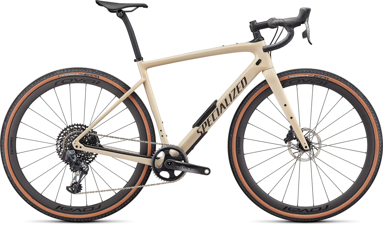 Гравийные велосипеды, комфорт плюс Specialized Diverge Pro Carbon 2022 Gloss Sand/Satin Doppio Артикул 95422-1054, 95422-1049, 95422-1061, 95422-1052, 95422-1058, 95422-1056