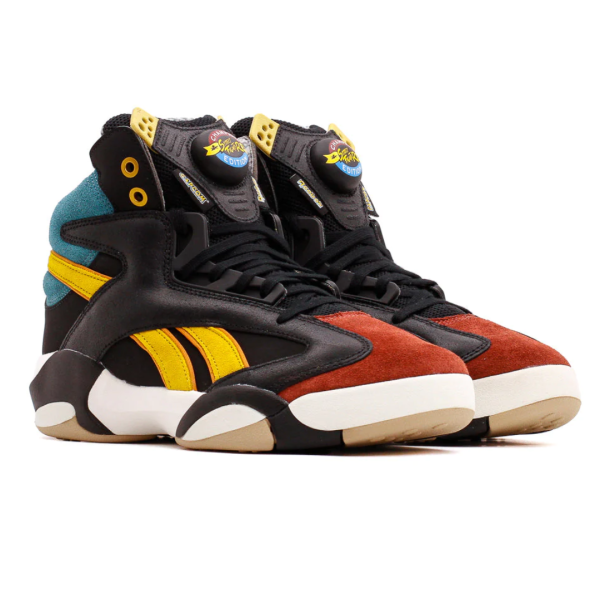Кроссовки Reebok SHAQ ATTAQ core black/dark sable/luxe blue