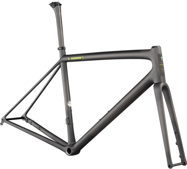 рама specialized s-works aethos 2022 carbon/gloss jet fuel